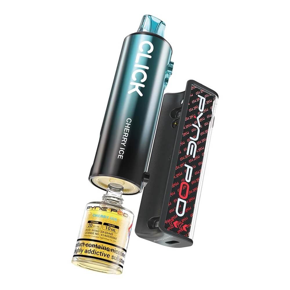 Pyne Pod Click 10k Device - Cherry Ice