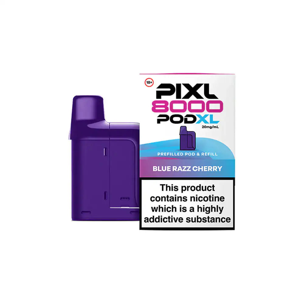 PIXL 8000 Refill Tank Blue Razz Cherry