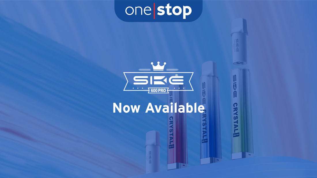 SKE Crystal Bar 600 Pro Prefilled Pod Kit