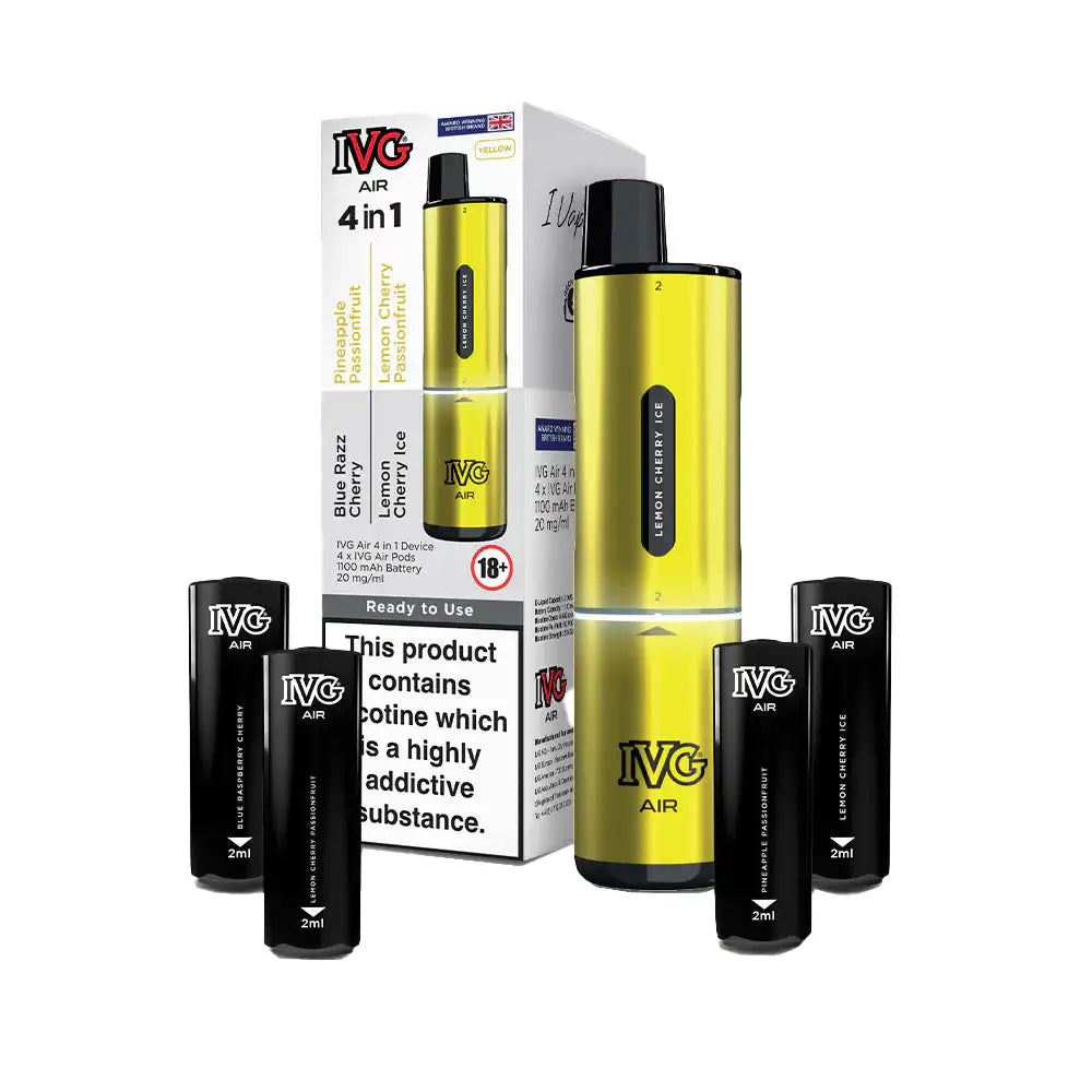 IVG Air 4 in 1 - Yellow Starter Kit