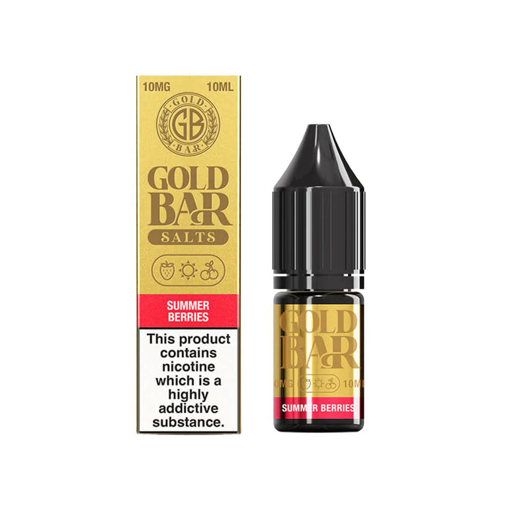 Gold Bar Nic Salts Summer Berries 10mg