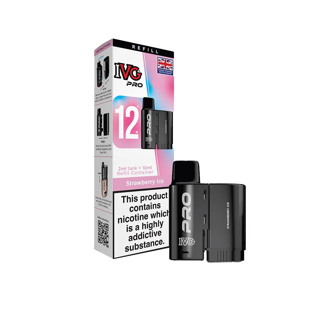 IVG PRO 12 Pods Strawberry Ice - New SKU