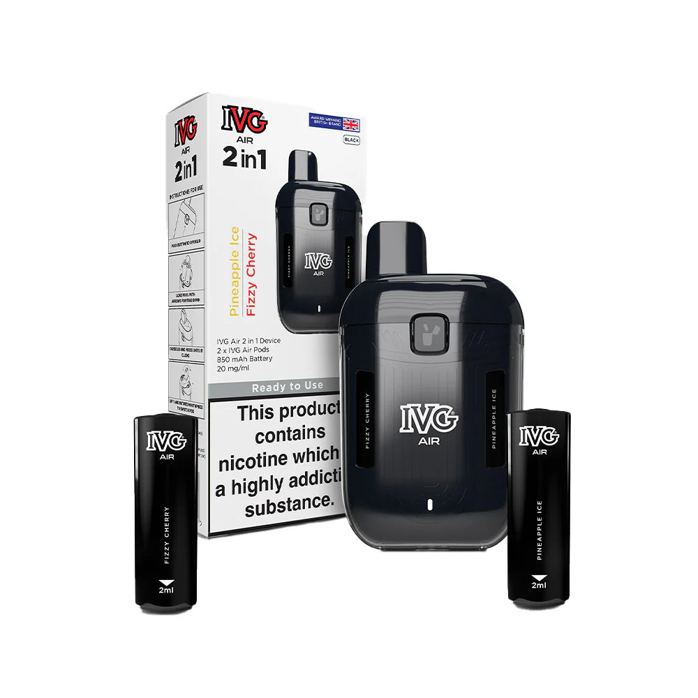 IVG Air 2 in 1 - Black Starter Kit