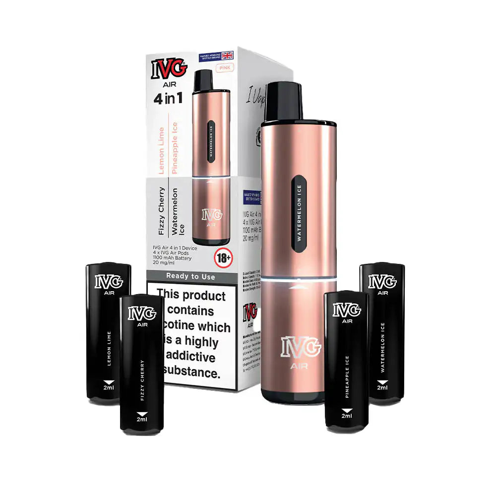 IVG Air 4 in 1 - Pink Starter Kit