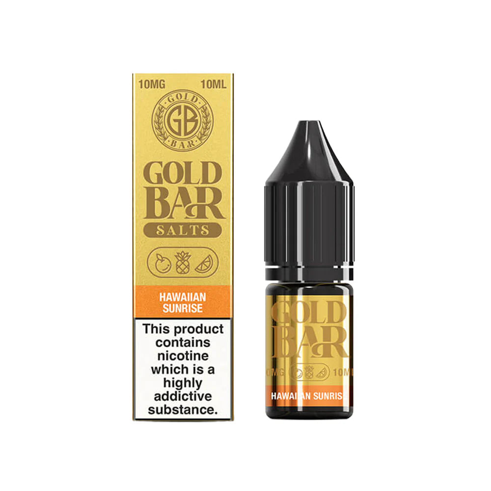 Gold Bar Nic Salts Hawaiian Sunrise 10mg