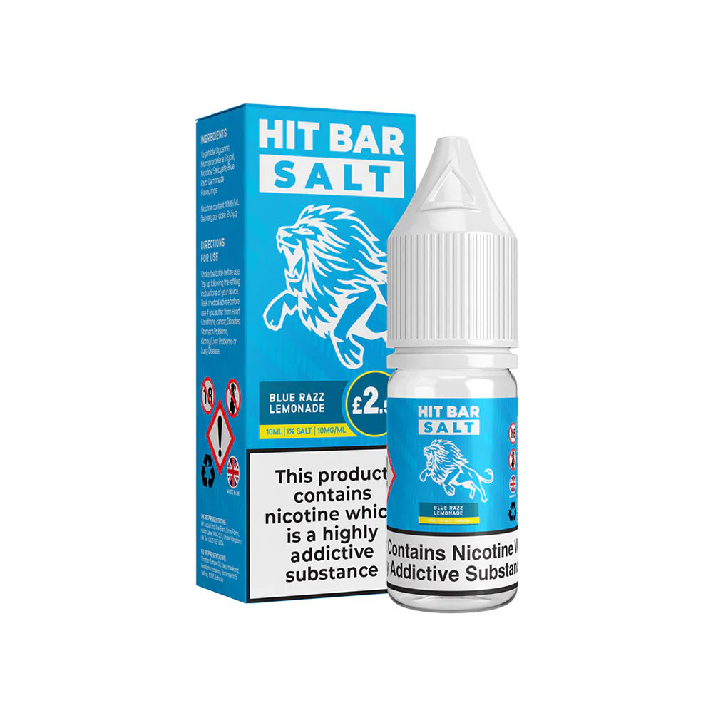 Hit Bar Nic Salt Blue Razz Lemonade 20mg