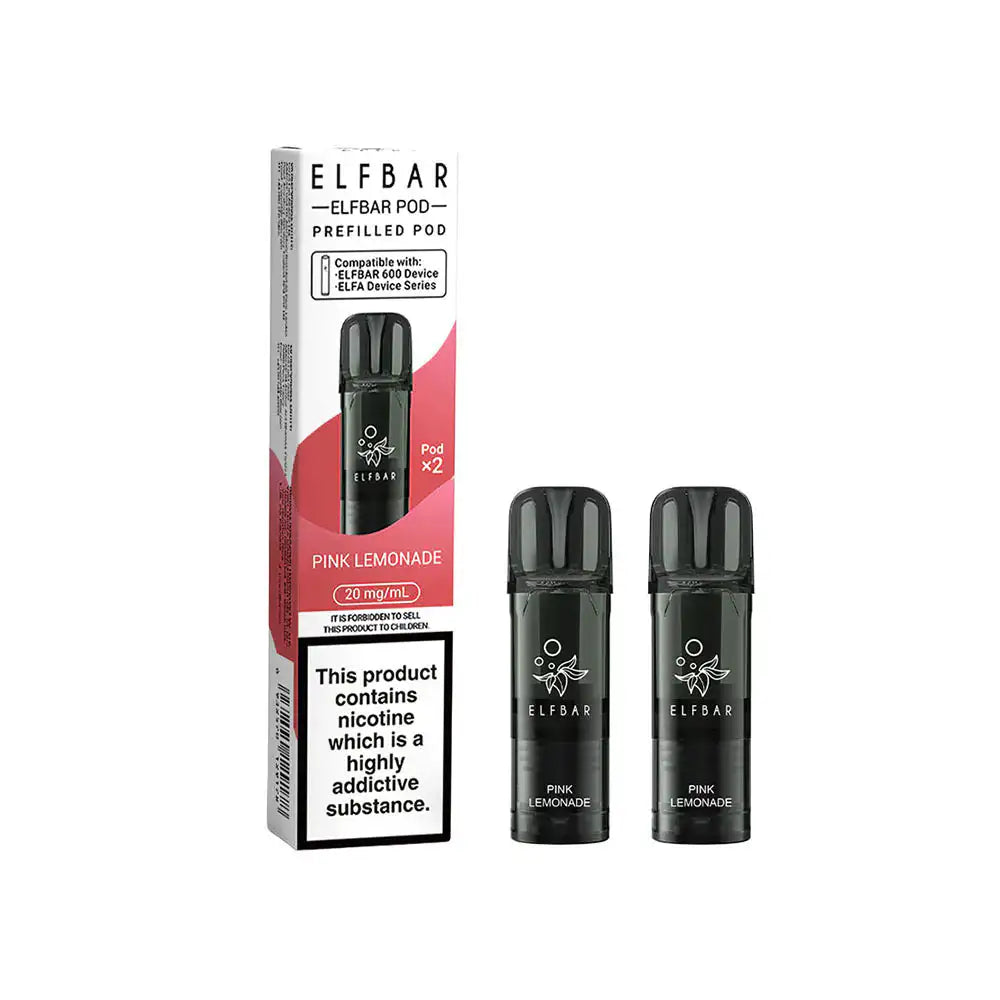 ELFbar 600 Replacement Pod Pink Lemonade