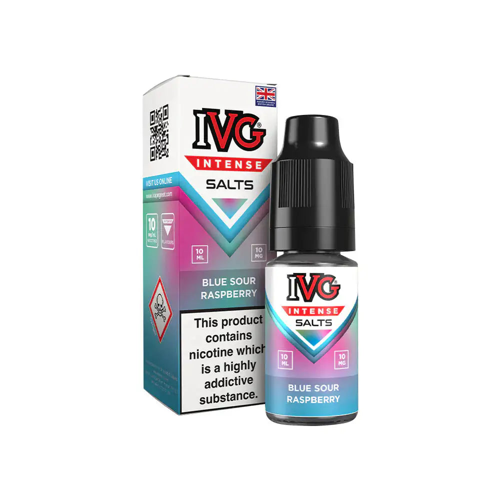 IVG Intense Nic Salts Blue Sour Raspberry 20mg