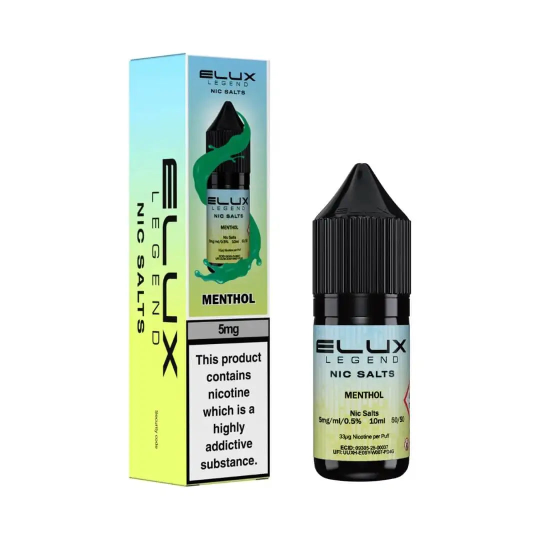 Elux Legend Nic Salts Menthol 5mg