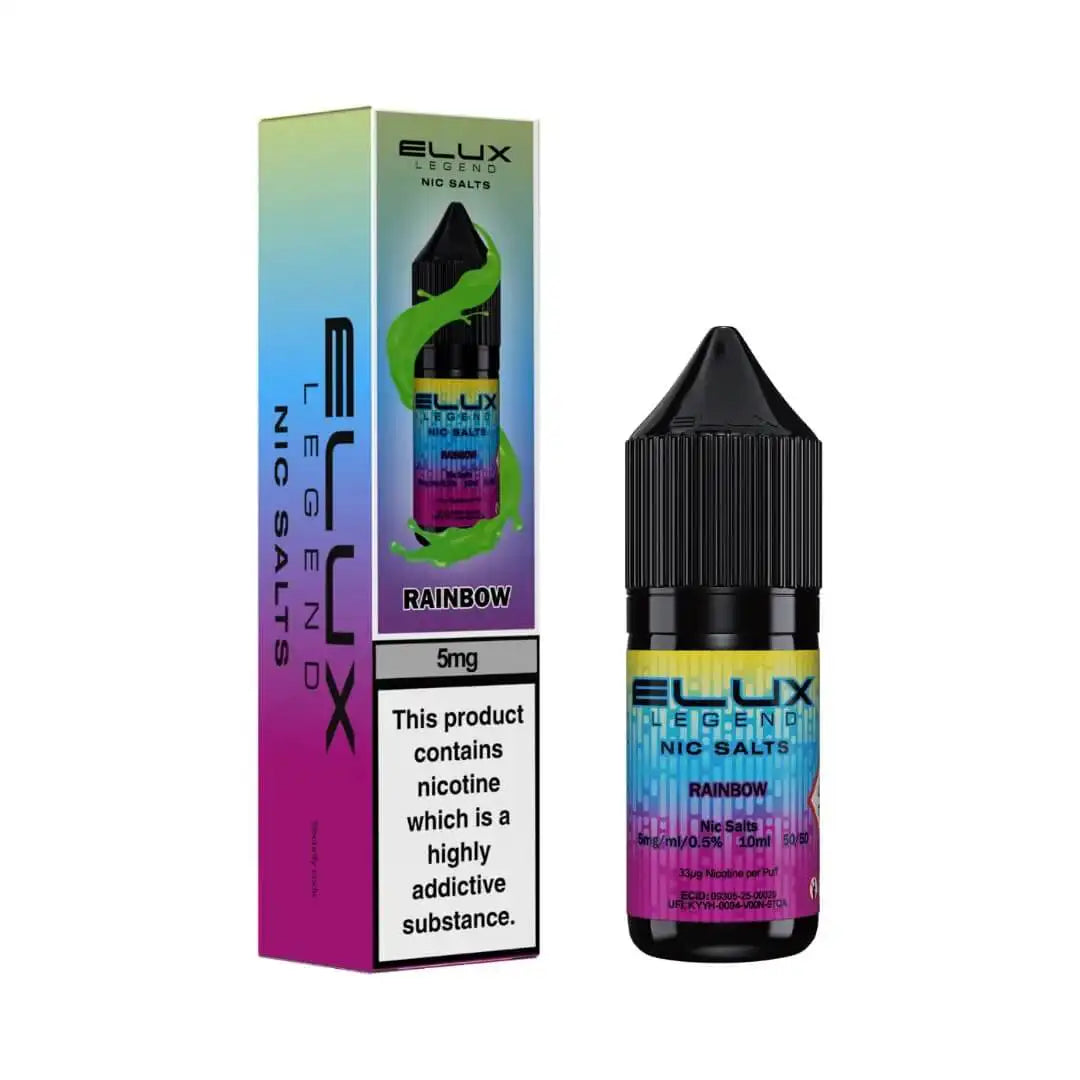 Elux Legend Nic Salts Rainbow 5mg