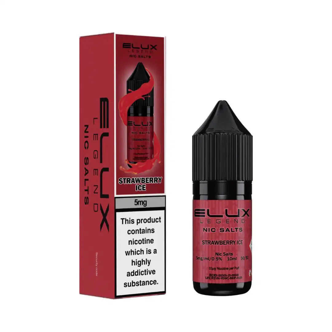 Elux Legend Nic Salts Strawberry Ice 5mg