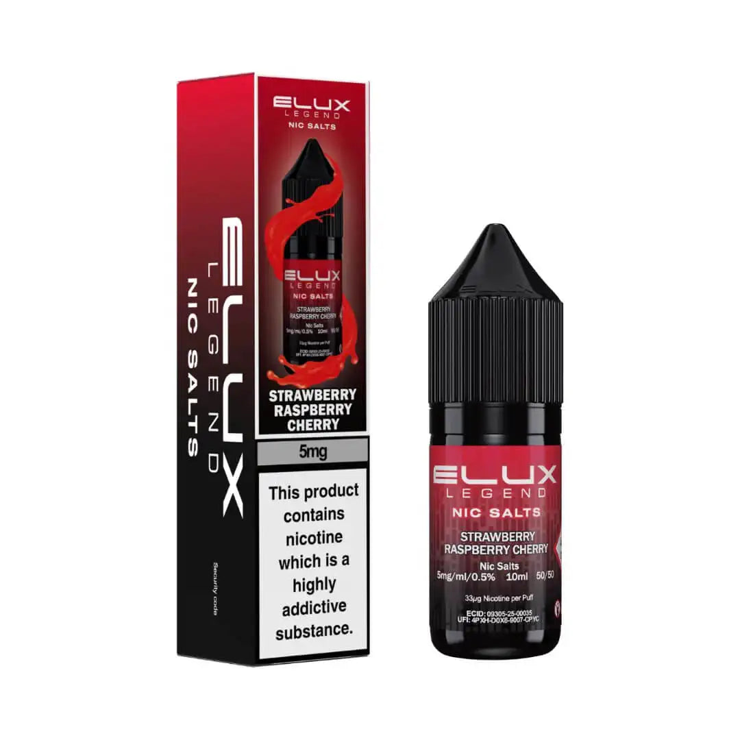 Elux Legend Nic Salts Strawberry Raspberry Cherry 5mg