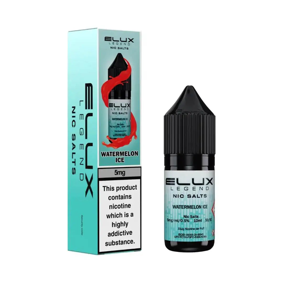 Elux Legend Nic Salts Watermelon Ice 5mg