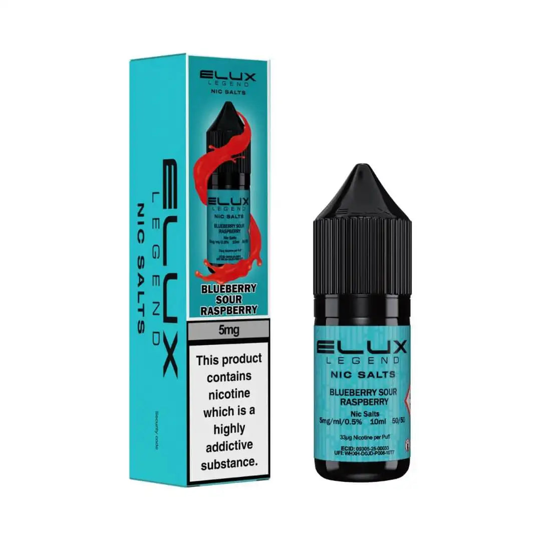 Elux Legend Nic Salts Blueberry Sour Raspberry 5mg
