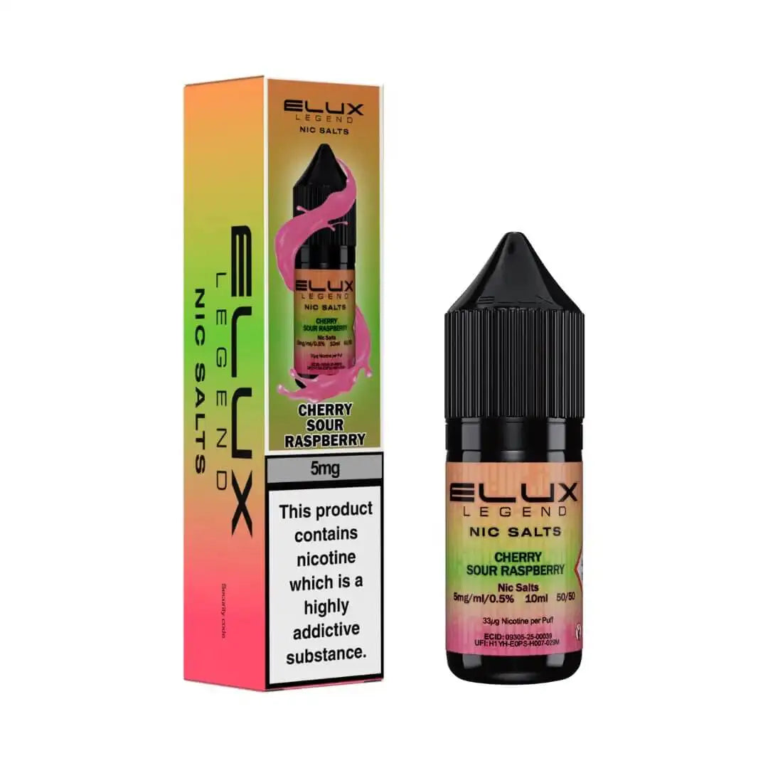 Elux Legend Nic Salts Cherry Sour Raspberry 5mg