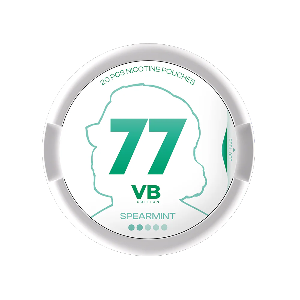 77 VB Edition Nicotine pouches Spearmint 5.2mg