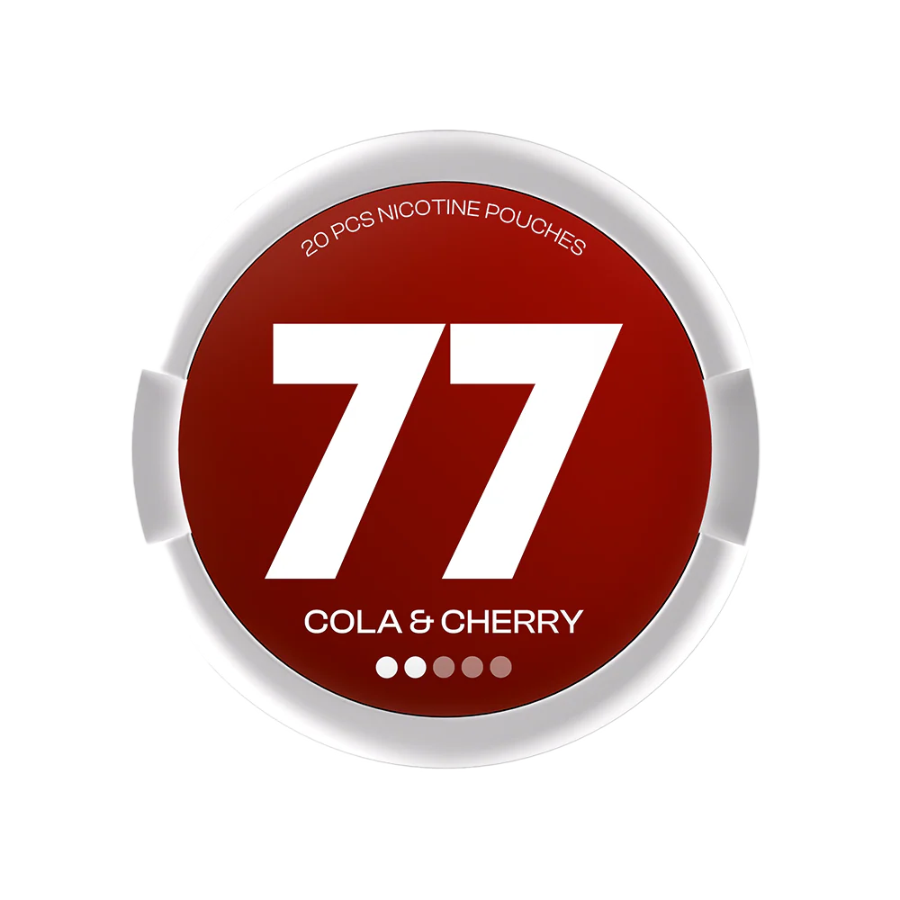 77 Nicotine pouches Cola & Cherry 5.2mg