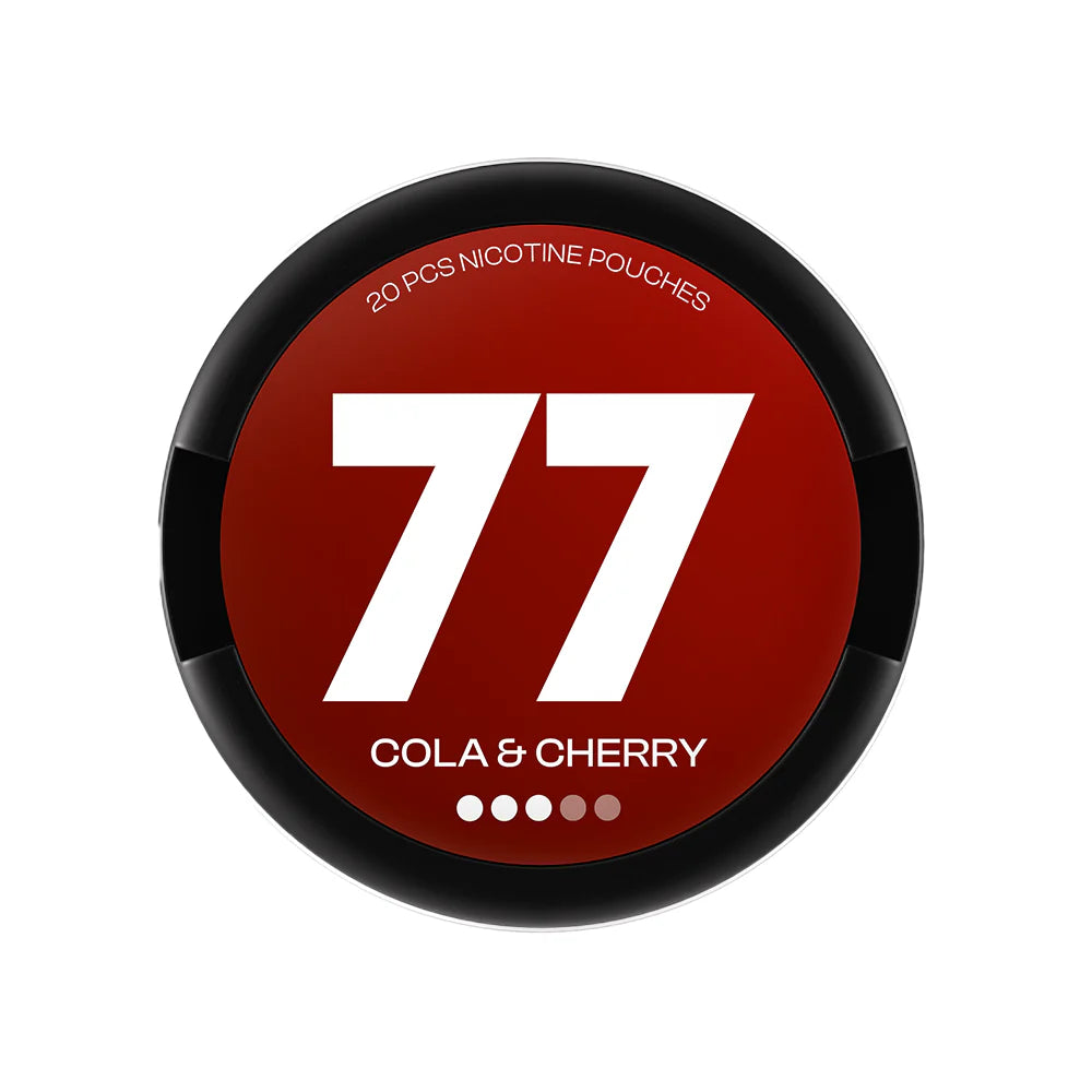 77 Nicotine pouches Cola & Cherry 10.4mg