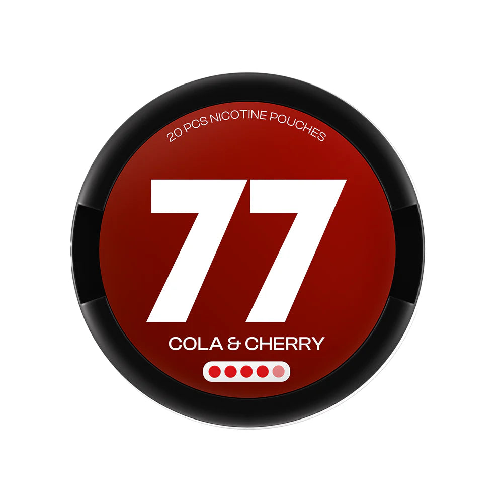 77 Nicotine pouches Cola & Cherry 15.6mg