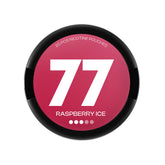 77 Nicotine Pouches Raspberry Ice 10.4mg