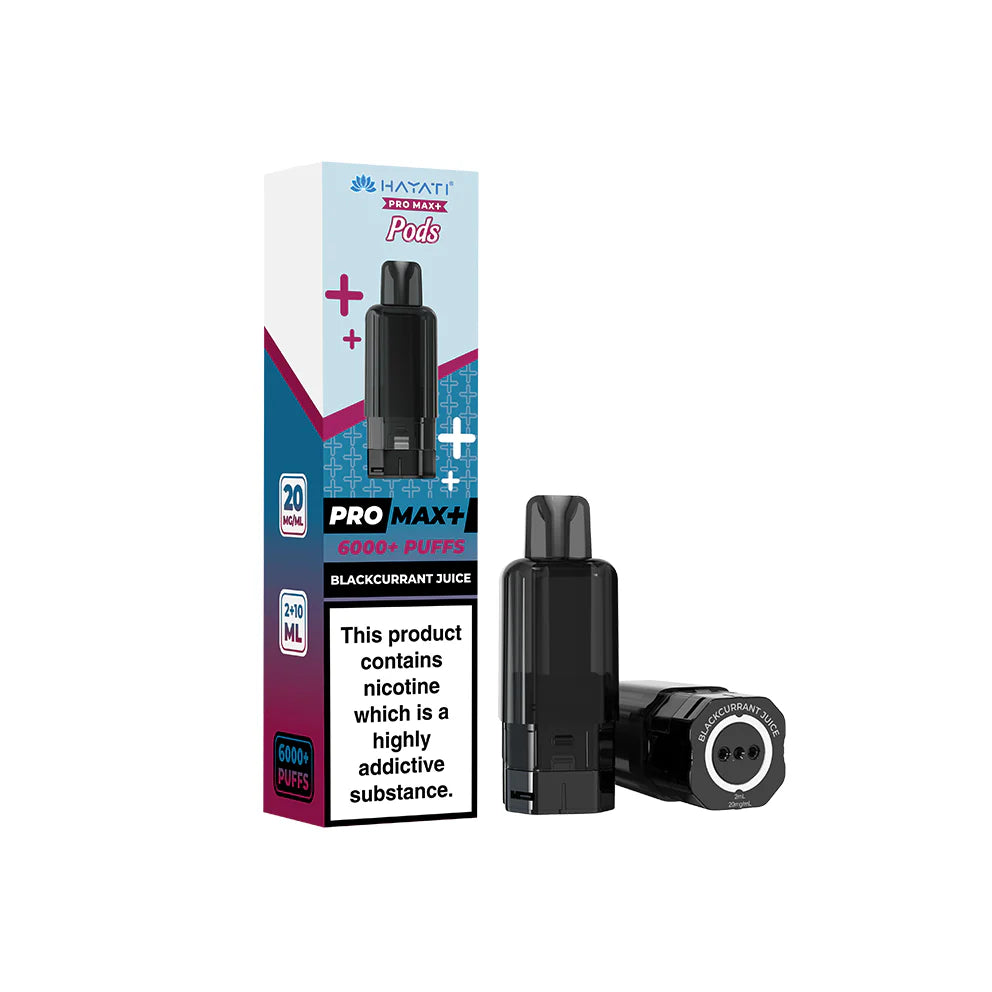 Hayati Pro Max+ Pods Blackcurrant Juice