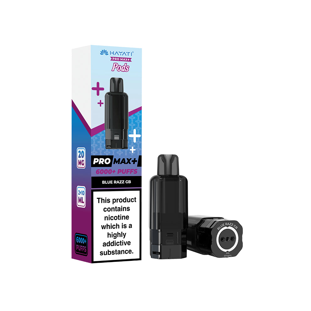 Hayati Pro Max+ Pods Blue Razz GB