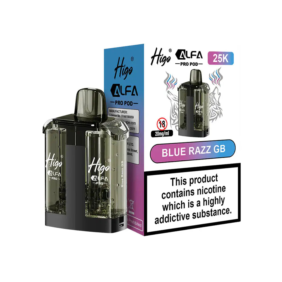 Higo Alfa Pro Pod Blue Razz GB