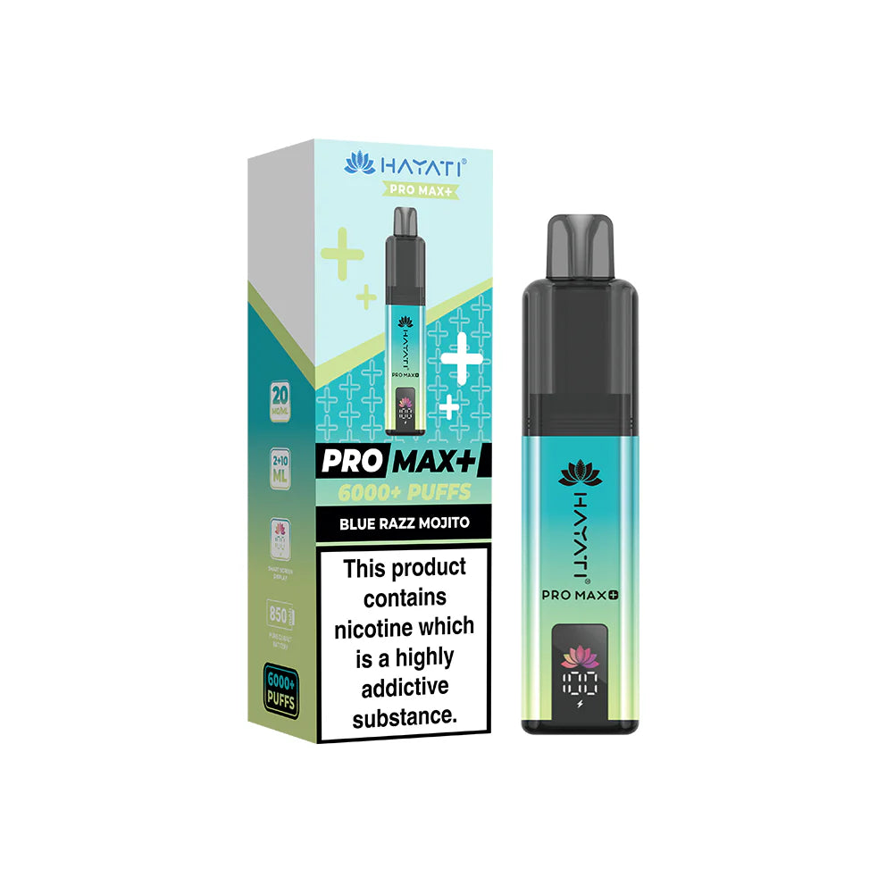 Hayati Pro Max+ Kit Blue Razz Mojito