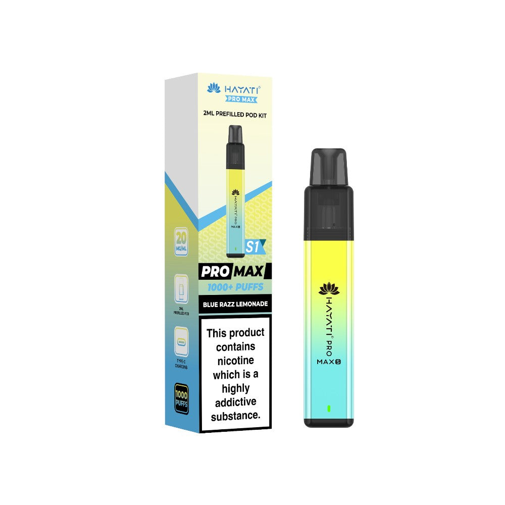 Hayati Pro Max S1 Kit Blue Razz Lemonade