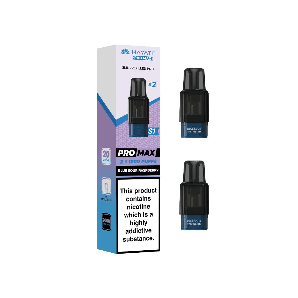 Hayati Pro Max S1 Pod Blue Sour Raspberry