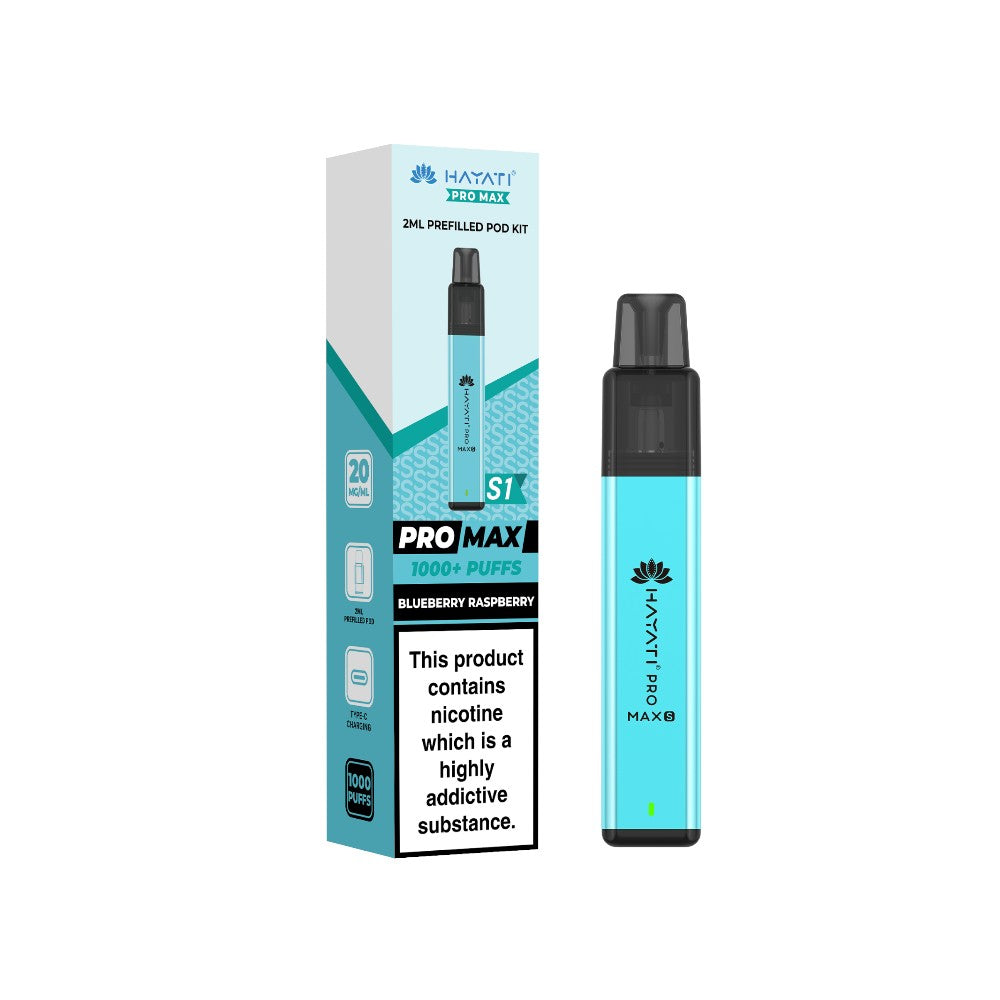Hayati Pro Max S1 Kit Blueberry Raspberry