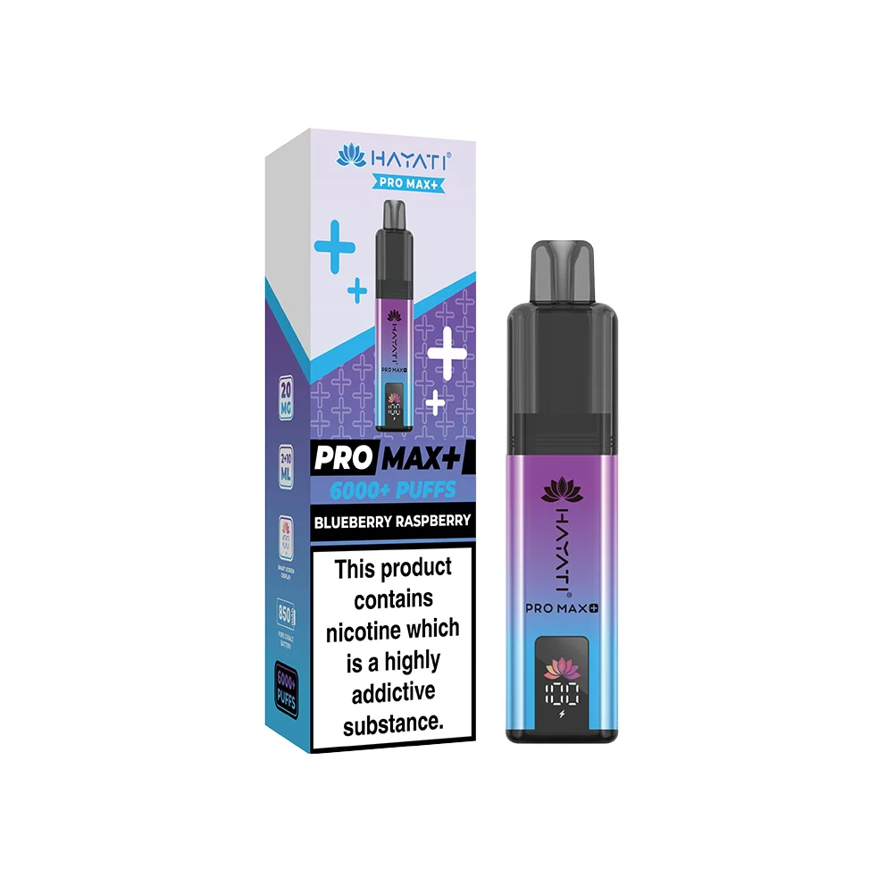 Hayati Pro Max+ Kit 20mg Blueberry Raspberry
