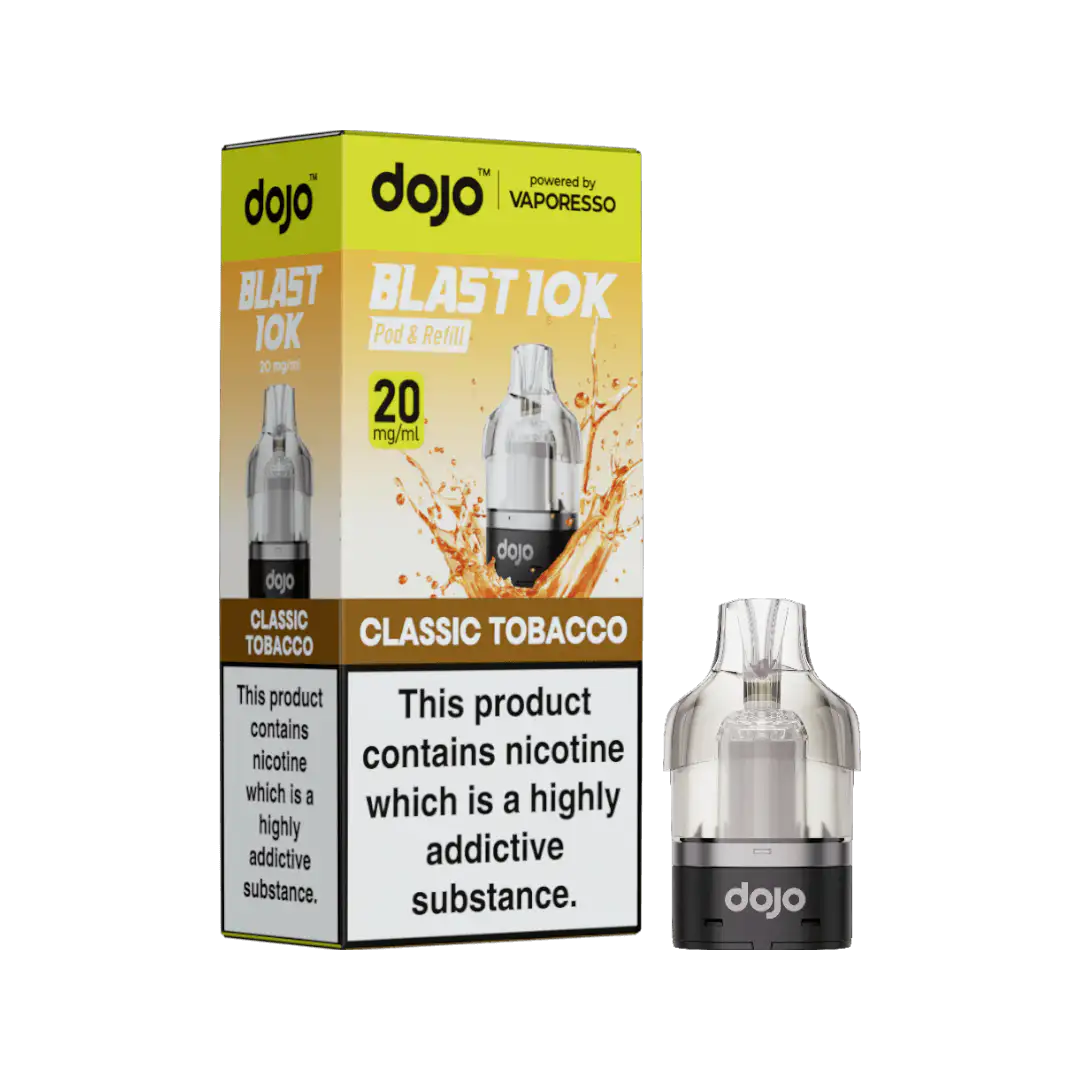 Dojo Blast 10K Replacement Pod Classic Tobacco