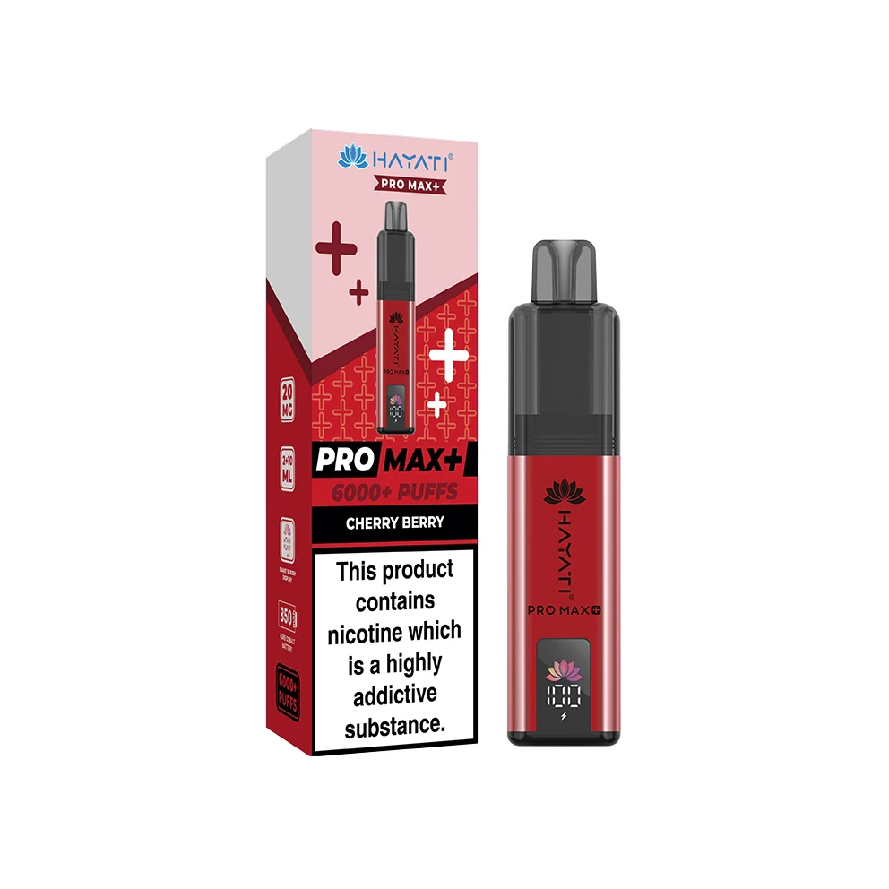 Hayati Pro Max+ Kit 20mg Cherry Berry