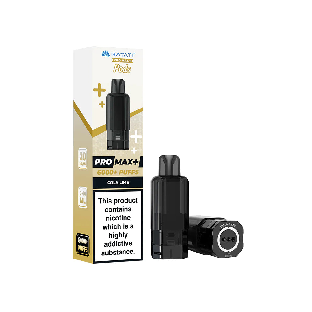 Hayati Pro Max+ Pods 20mg Cola Lime