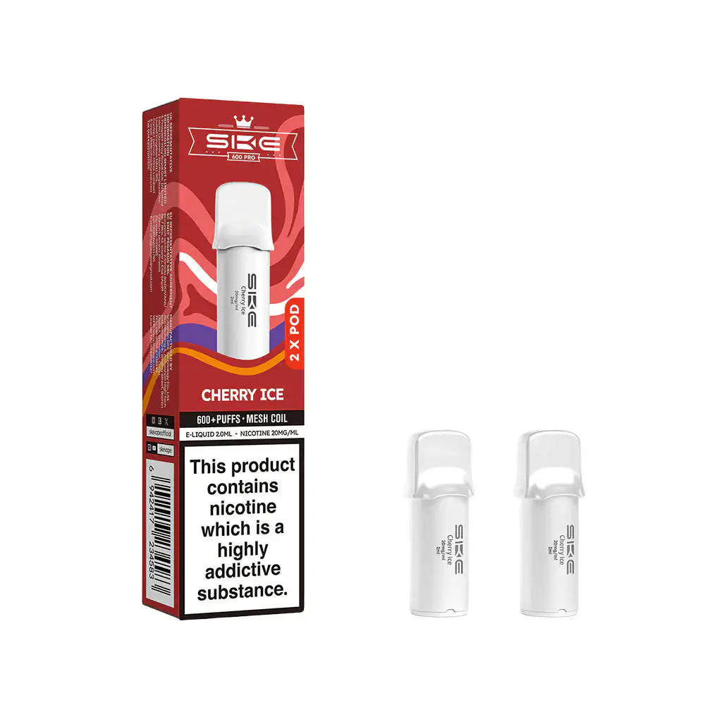 SKE Pro 600 Pods Cherry Ice