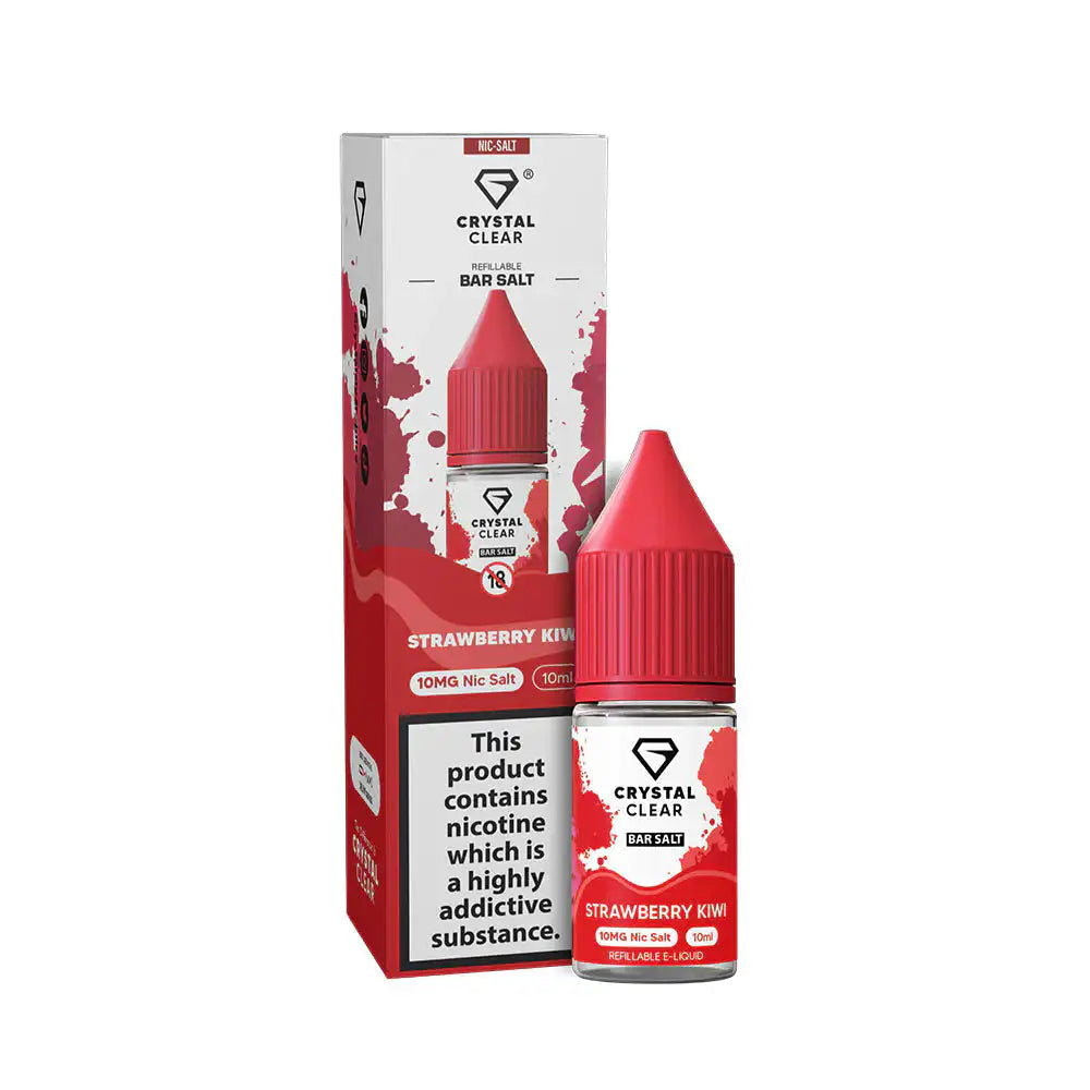 Crystal Clear 10ml Strawberry Kiwi 10mg