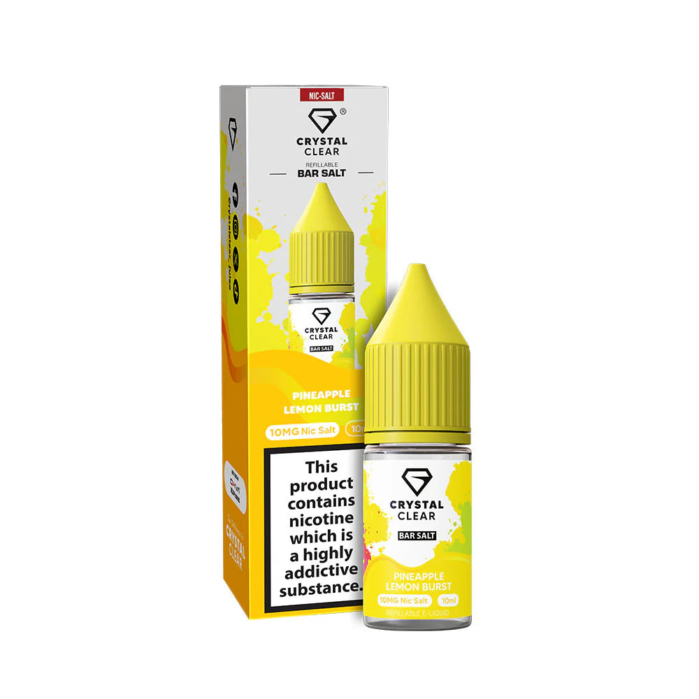Crystal Clear 10ml Pineapple Lemon Burst 20mg