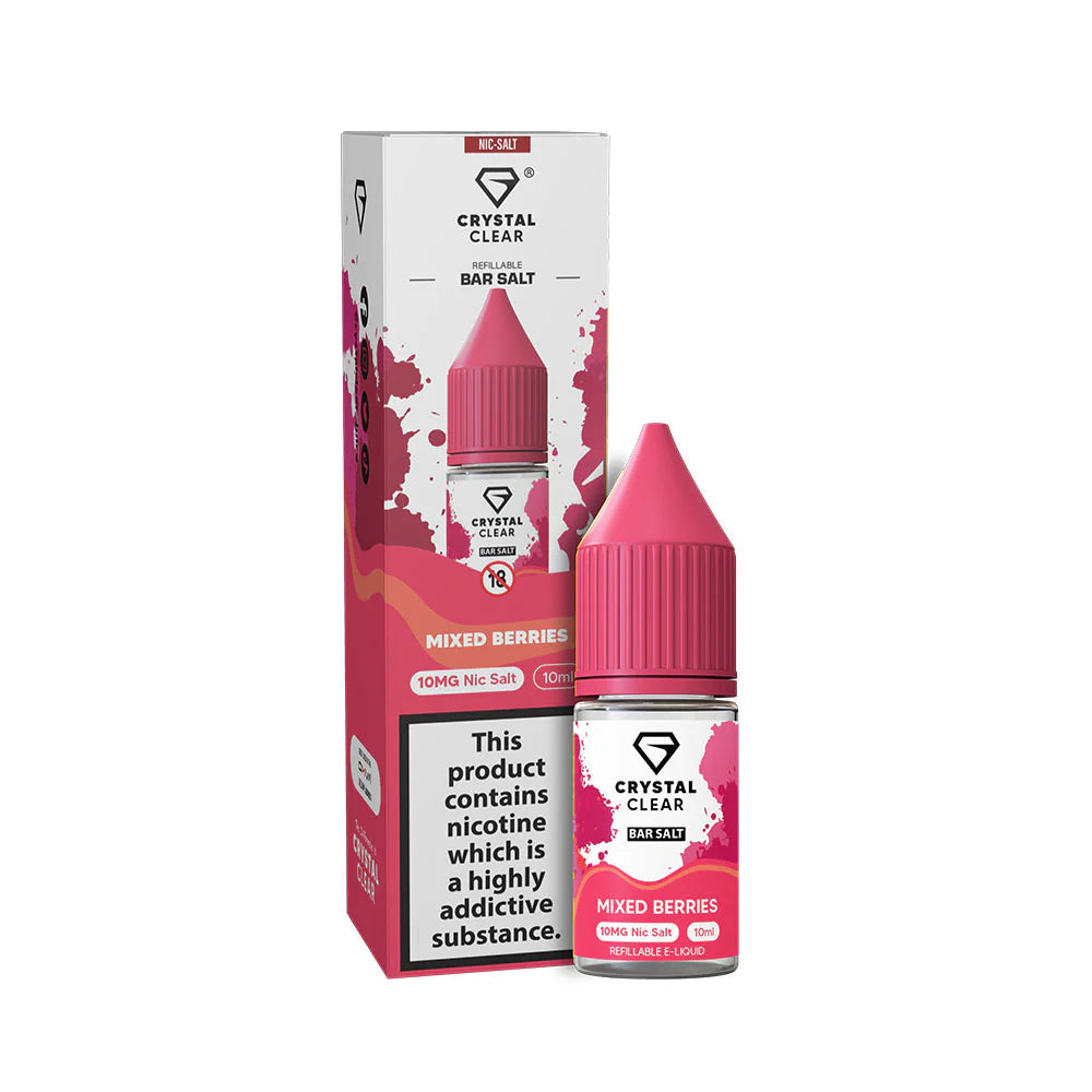 Crystal Clear 10ml Mixed Berries 10mg