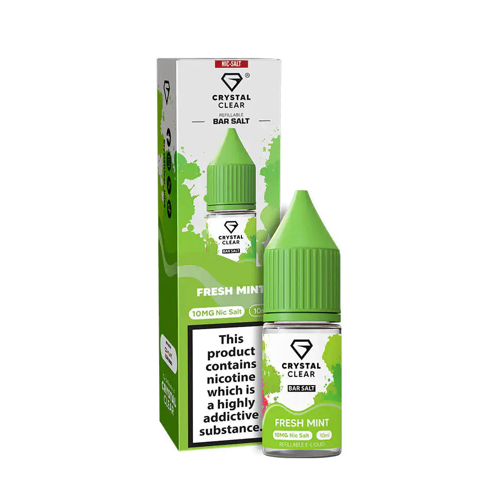 Crystal Clear 10ml Fresh Mint 20mg