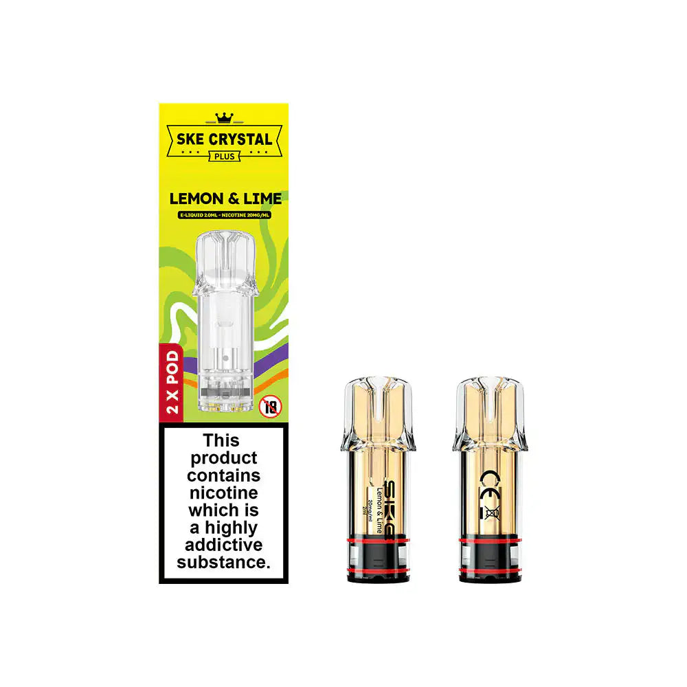 Crystal Plus Pod - Lemon & Lime - Single Unit