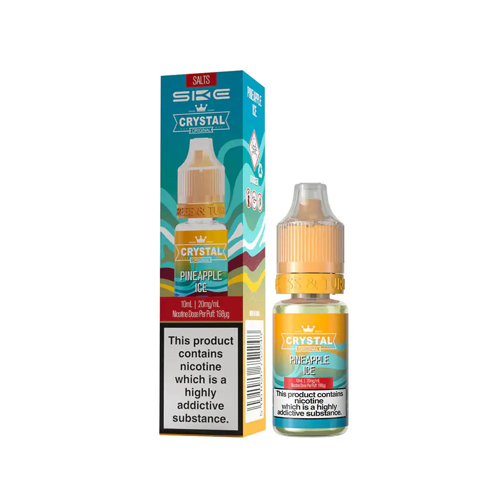SKE Crystal Nic Salts 10ml Pineapple Ice 10mg
