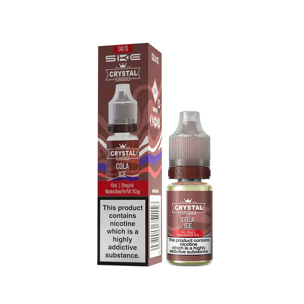 SKE Crystal Nic Salts 10ml Cola Ice 20mg