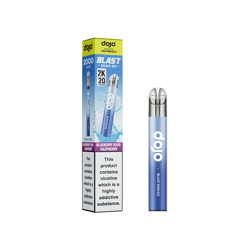 Dojo Blast 2000 Go Kit Blueberry Sour Raspberry
