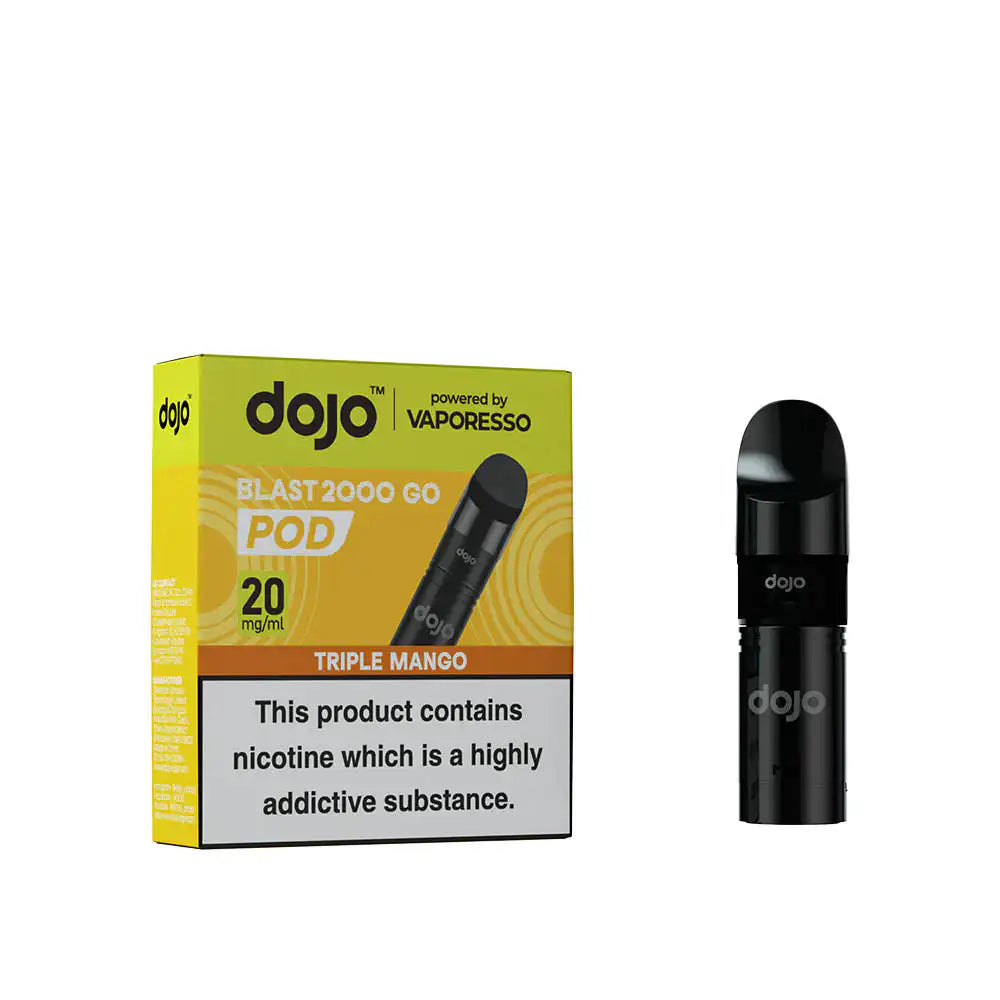 Dojo Blast Go 2000 Pod Triple Mango