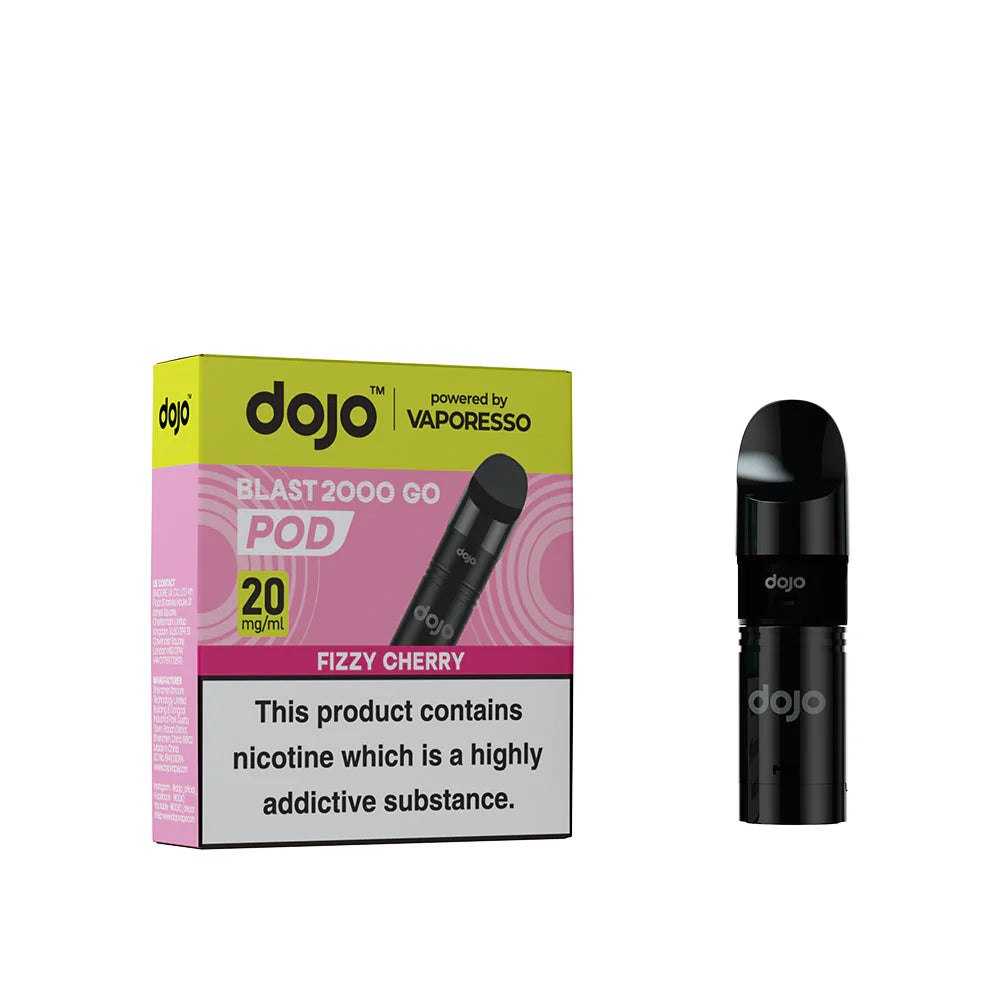 Dojo Blast Go 2000 Pod Fizzy Cherry