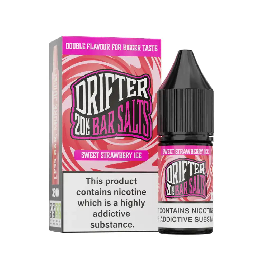 Drifter Bar Nic Salts Strawberry Banana Ice 20mg