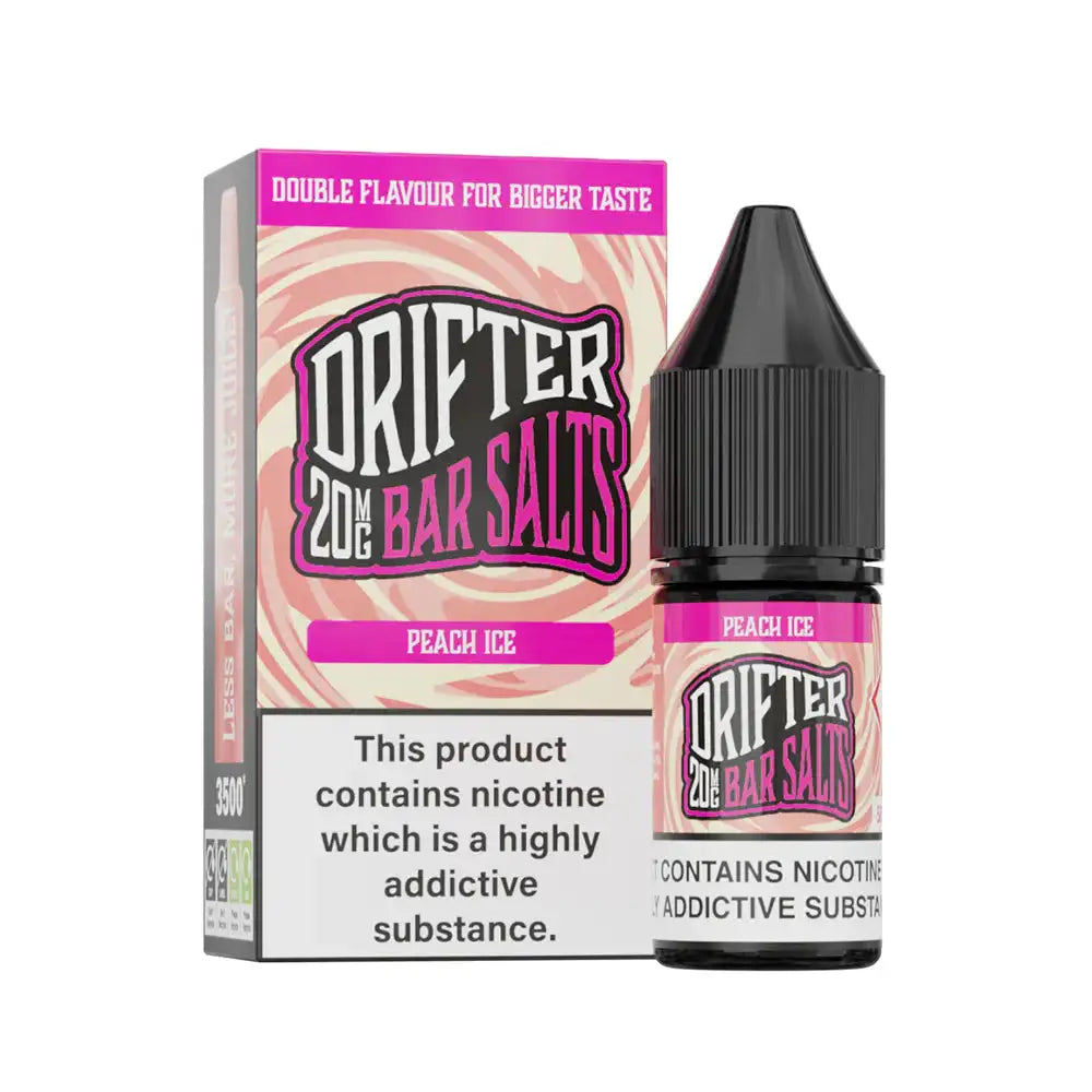 Drifter Bar Nic Salts Peach Ice 20mg