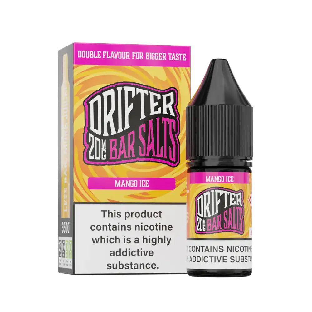 Drifter Bar Nic Salts Mango Ice 20mg - Outer
