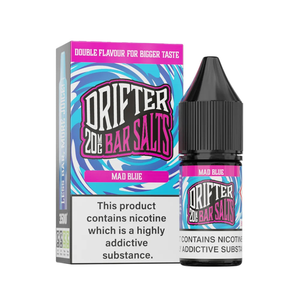 Drifter Bar Nic Salts Mad Blue 20mg - Outer